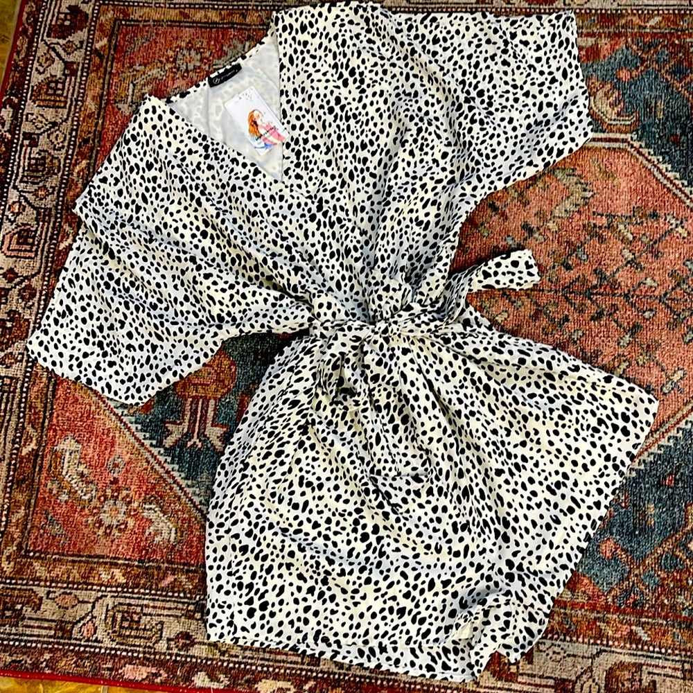 Pretty Garden V-Neck Romper